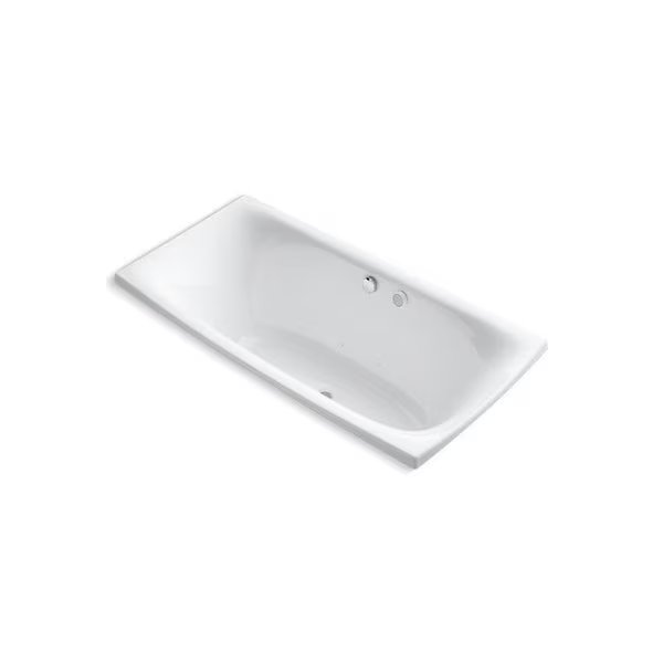 Escale Bubblemassage Drop-In Bath, Kohler, Mfr#: 11343-G-0
